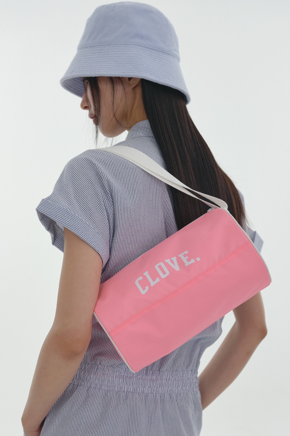 clove - [24SS Clove] Cylinder Shoulder Bag (Pink)