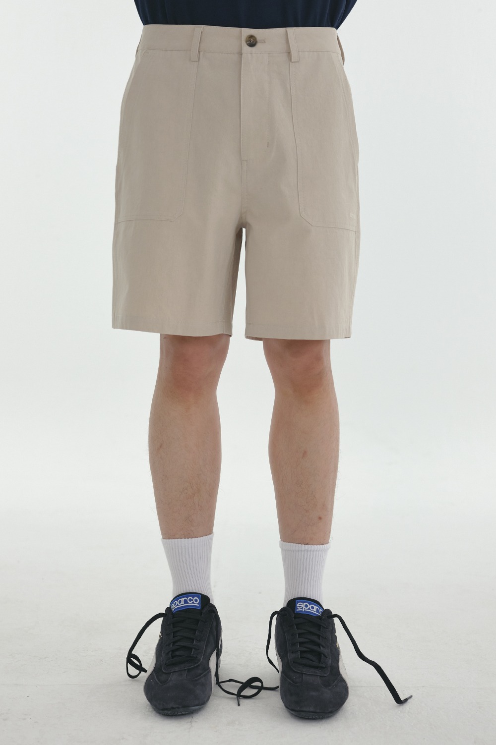 clove - [24SS clove] Fatigue Shorts (Beige)