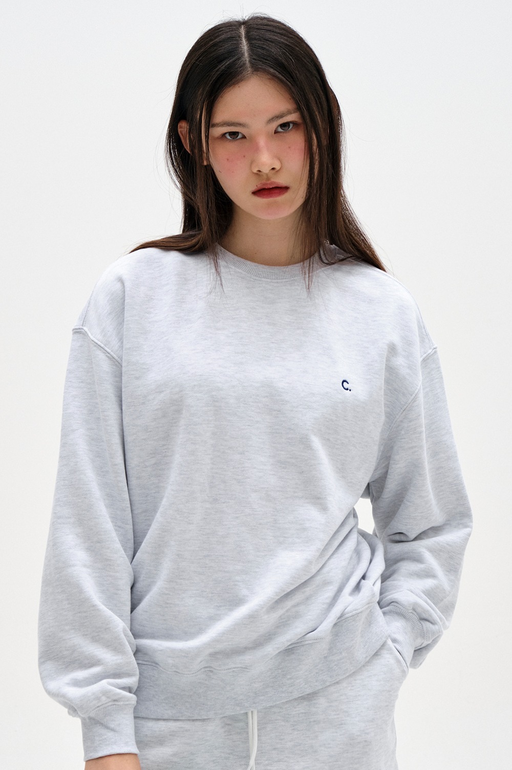clove - New Active Sweatshirt_Women (Light Grey)