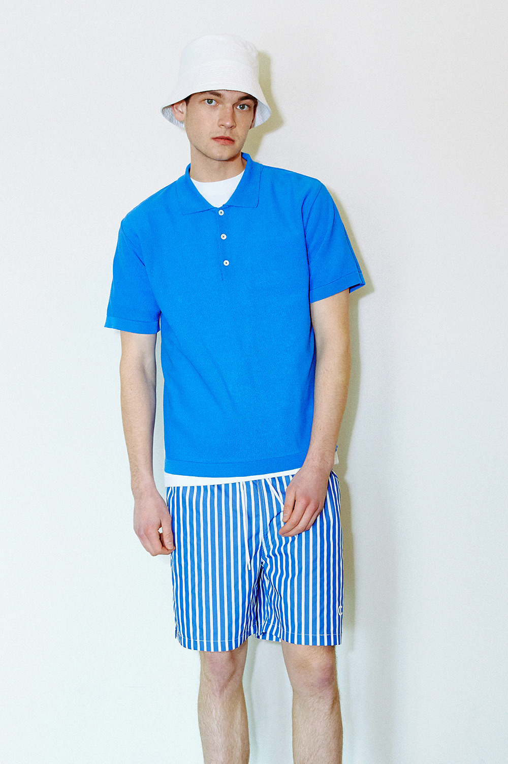 clove - Stripe Shorts_Men (Deep blue)