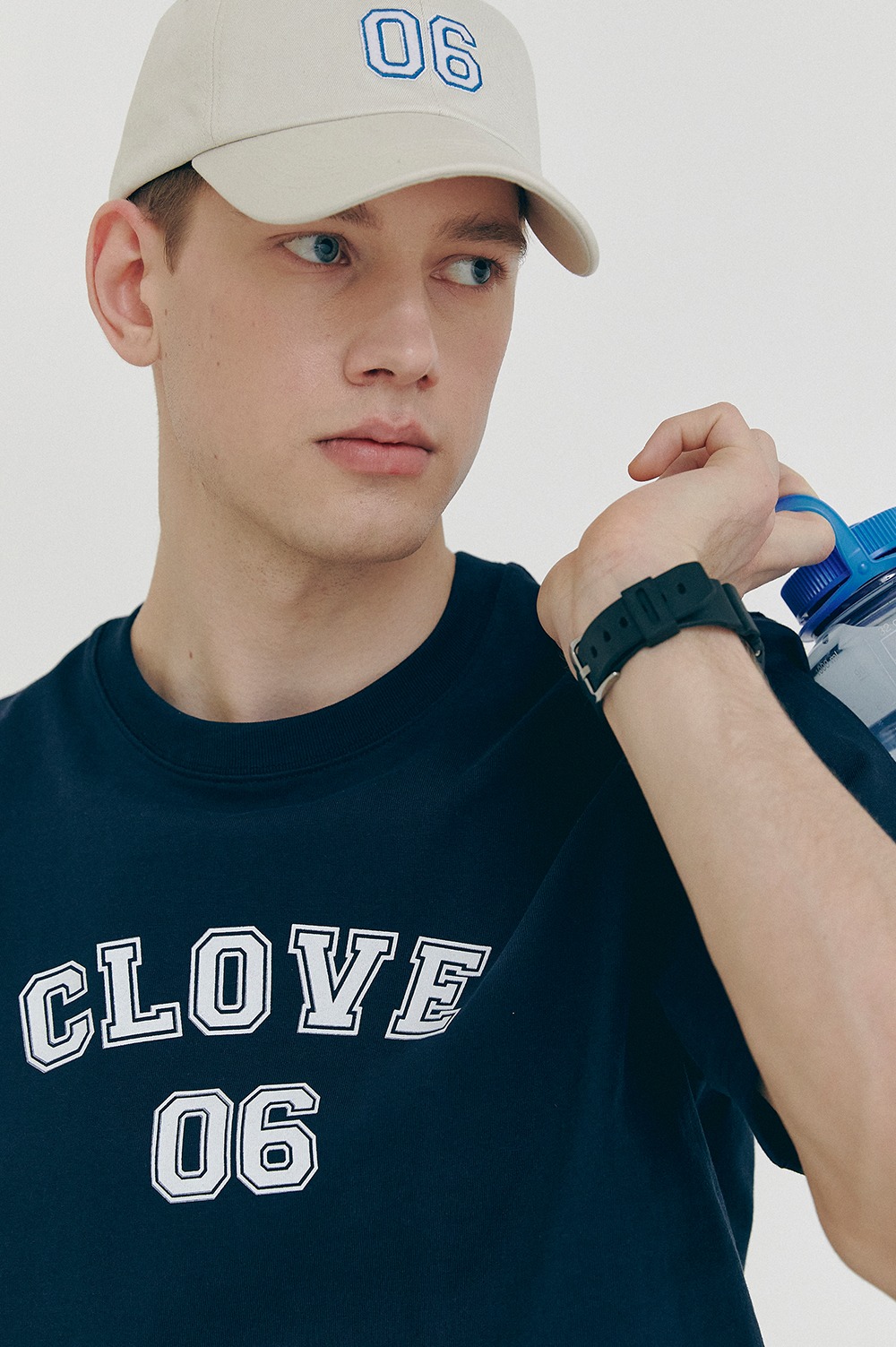 clove - [SS21 clove] Club T-Shirt Navy