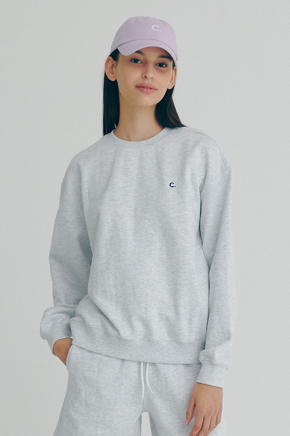 clove - Active Sweatshirt_Women (Light Grey)