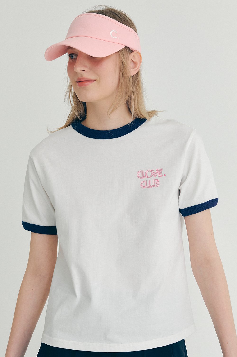 clove - [22SS clove] Point T-shirt (White)
