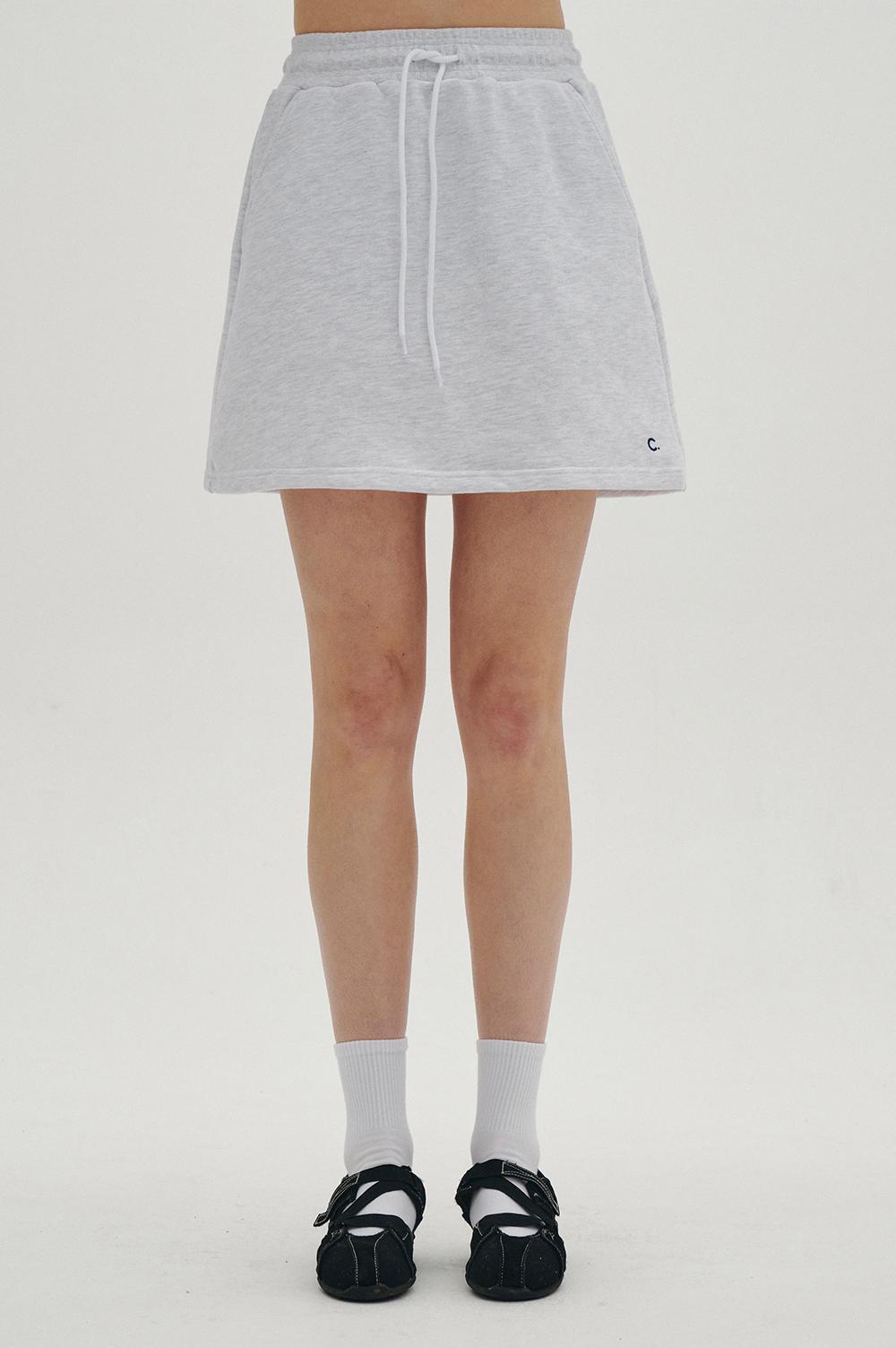clove - [23SS clove] New Active Skirt (Light Grey)