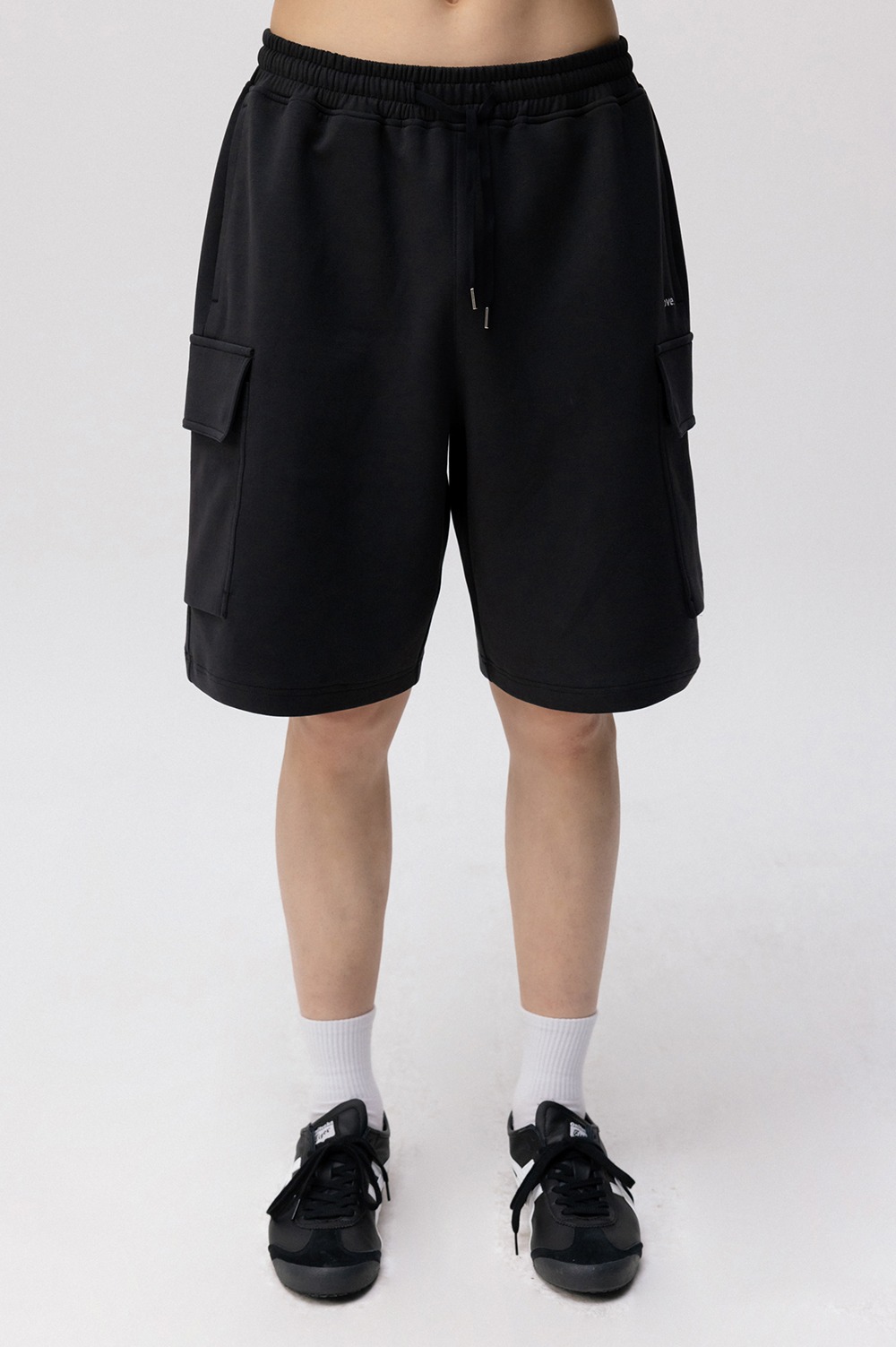 clove - [24SS clove] Sporty Short Pants_Men (Black)